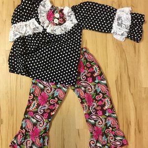 Toddler girls Boutique Outfit